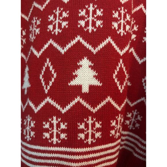 Budweiser Ugly Christmas Sweater Size Large Cocktail Party New Years - Picture 8 of 12